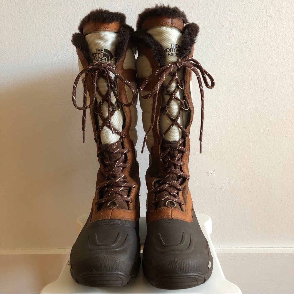 The North Face women’s tall insulated winter boots